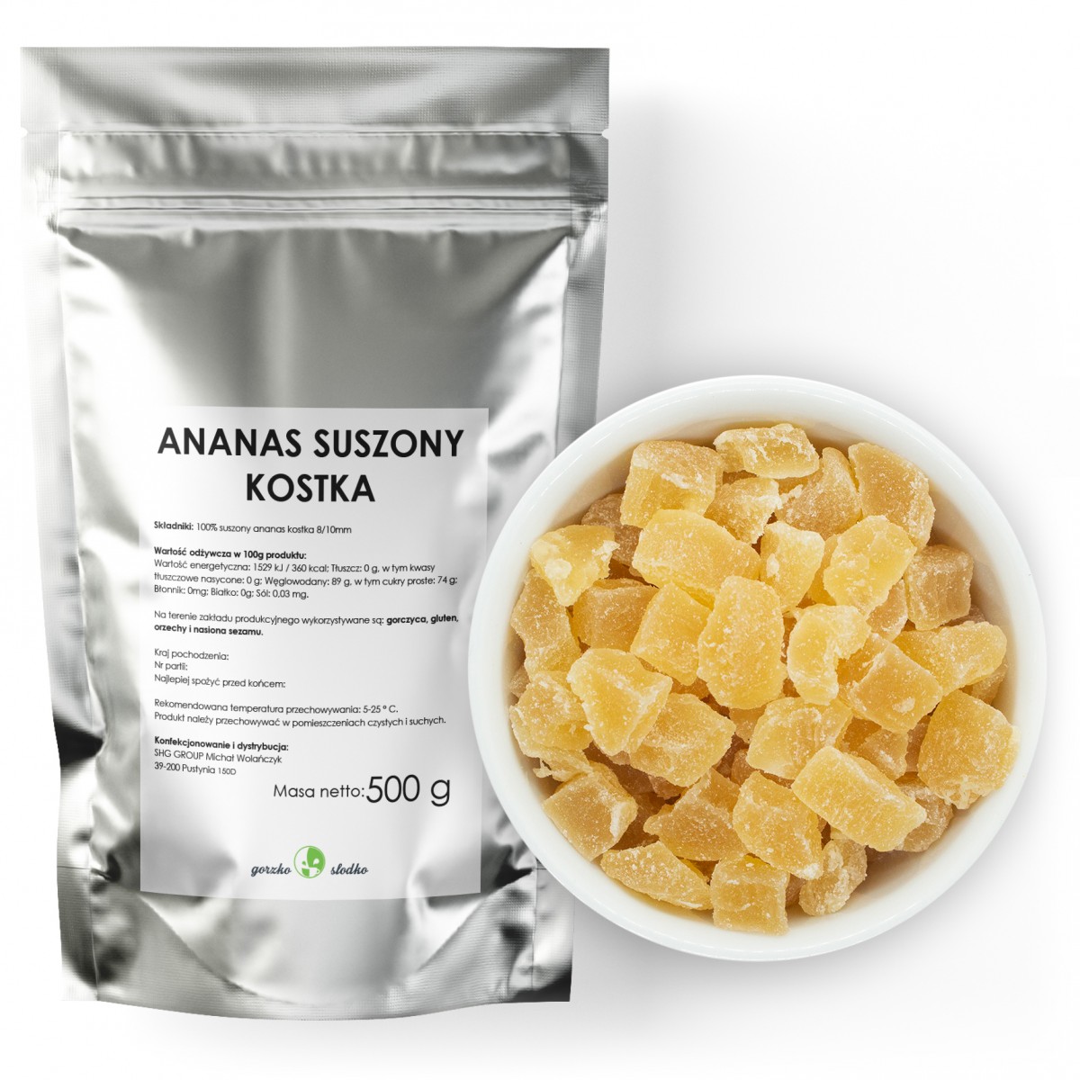 Ananas kostka